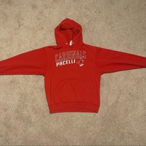 Pacelli Cardinals Hoodie Jerzees NuBlend